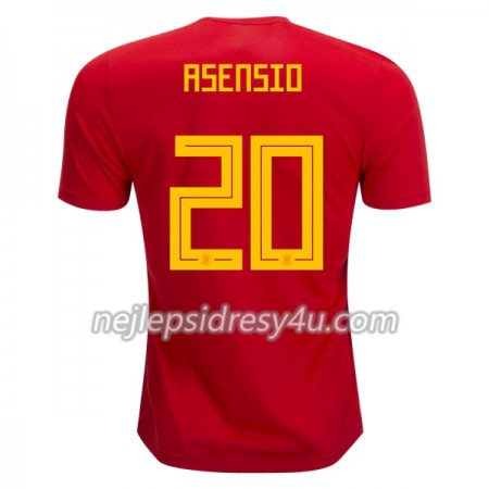 Fotbalový Dres Španělsko Asensio 20 Domácí MS 2018